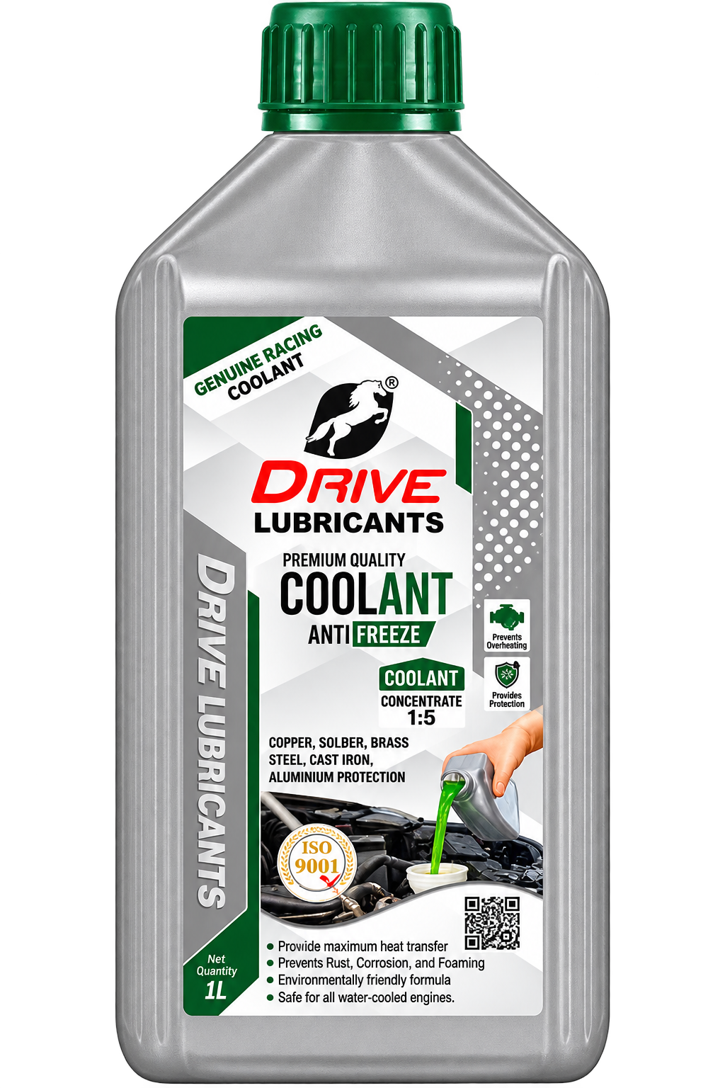 Goldtap COOLANT anti-freeze coolant concentrate 1:5 for water-cooled engines