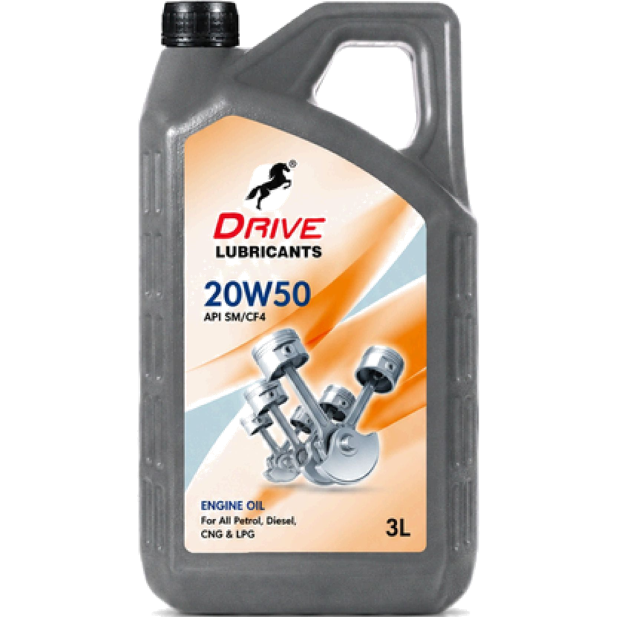 Drive 20W50 — Premium Multigrade Engine Oil by Goldtap