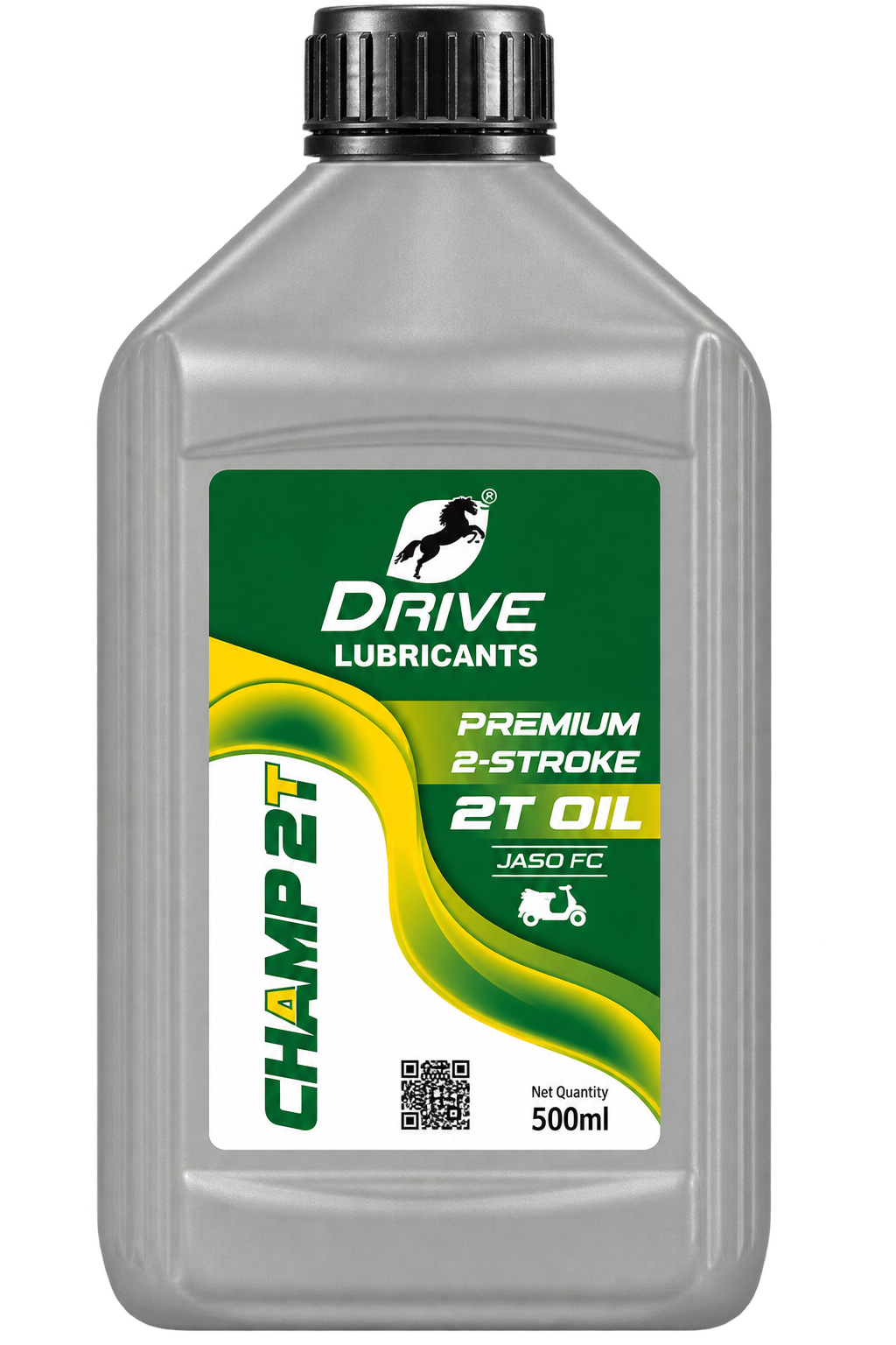 Goldtap 2T Oil, JASO FC premium 2-stroke oil, 500ml pack