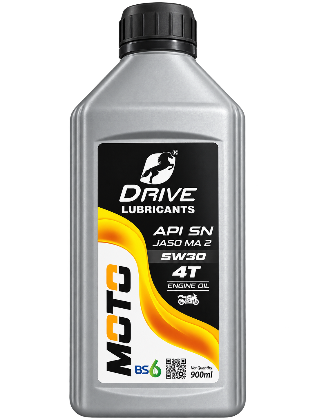 Goldtap 4T 5W30 API SN JASO MA2 4-stroke motorcycle engine oil, 900ml pack