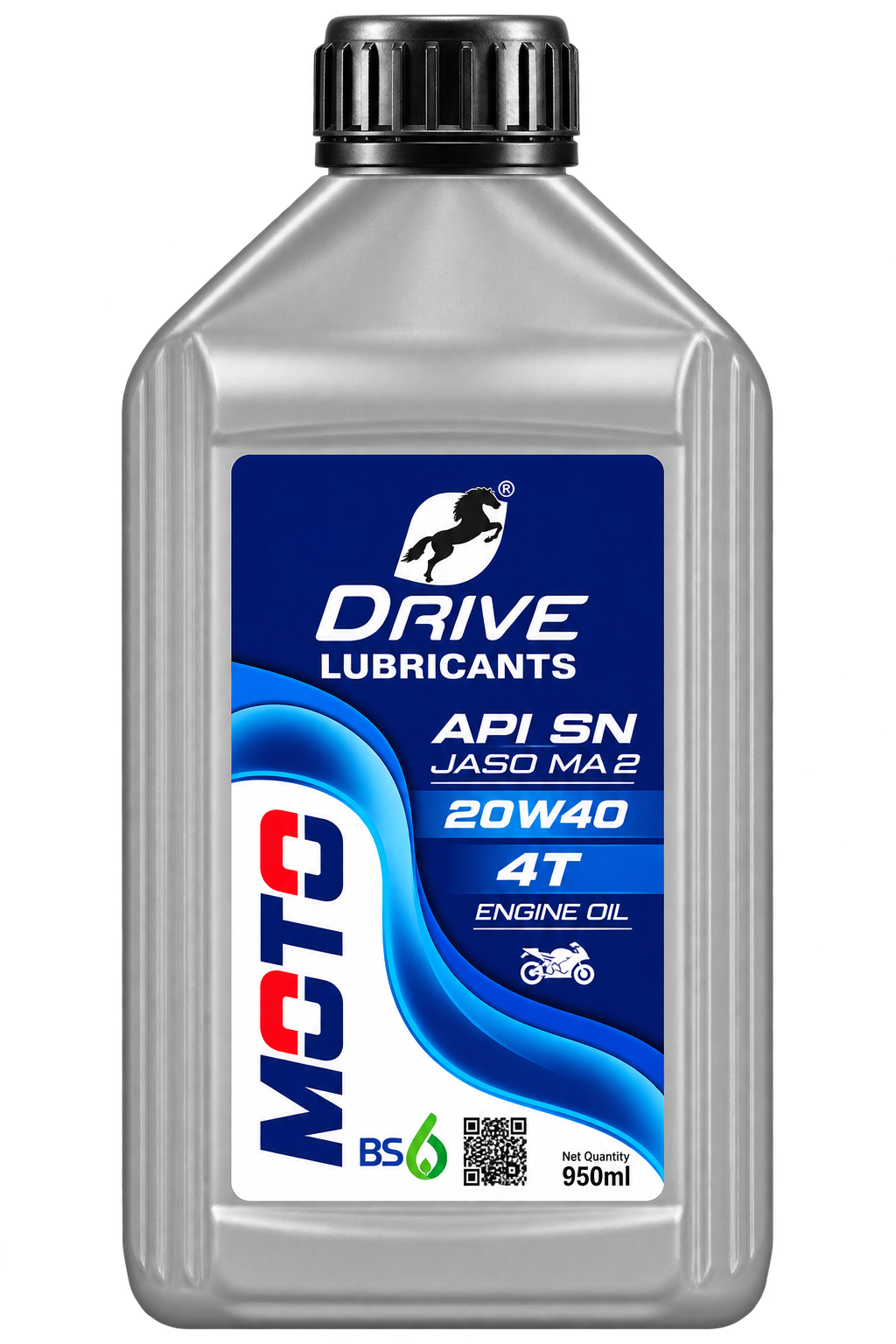 Goldtap 4T 20W40 API SN JASO MA2 4-stroke motorcycle engine oil, 1L pack