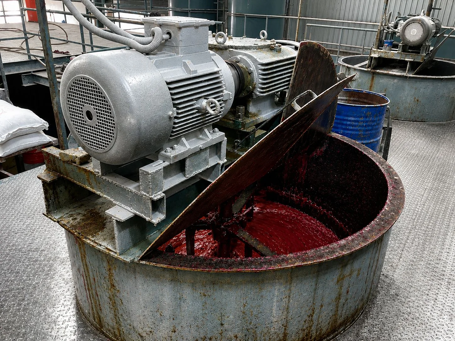 Goldtap grease manufacturing vessel